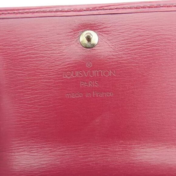 LOUIS VUITTON W Hook Wallet Epi Epi Leather Authentic Used - Picture 6 of 8
